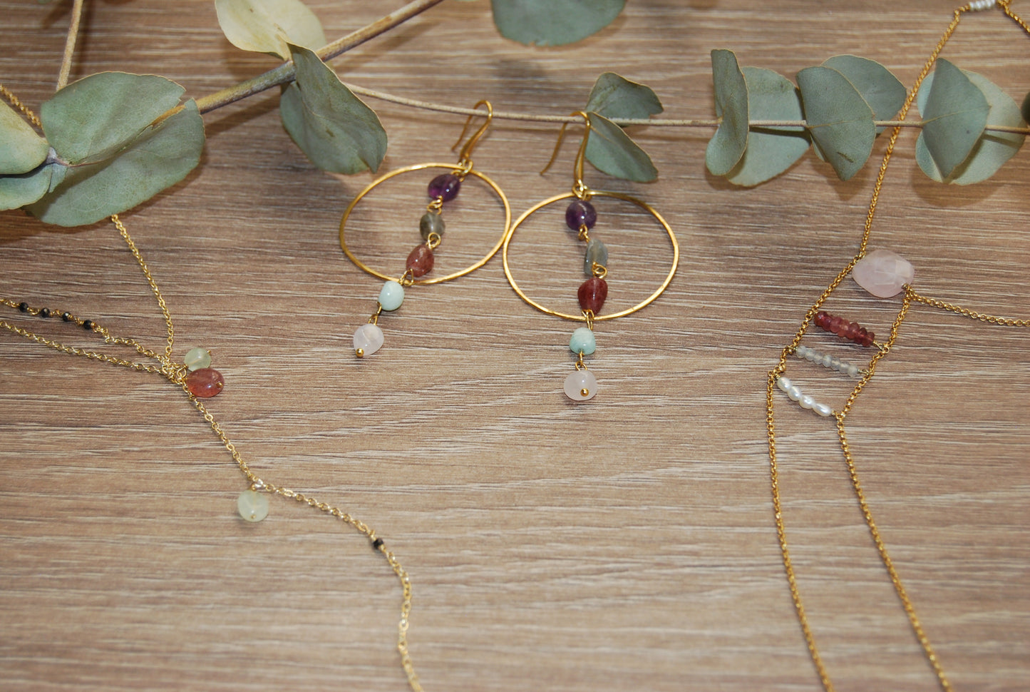 Collar Largo II Sea Drops