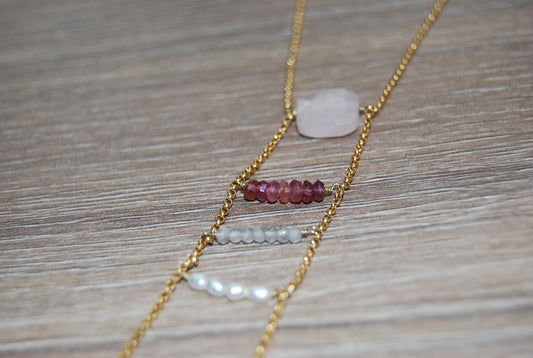 Collar Largo II Sea Drops