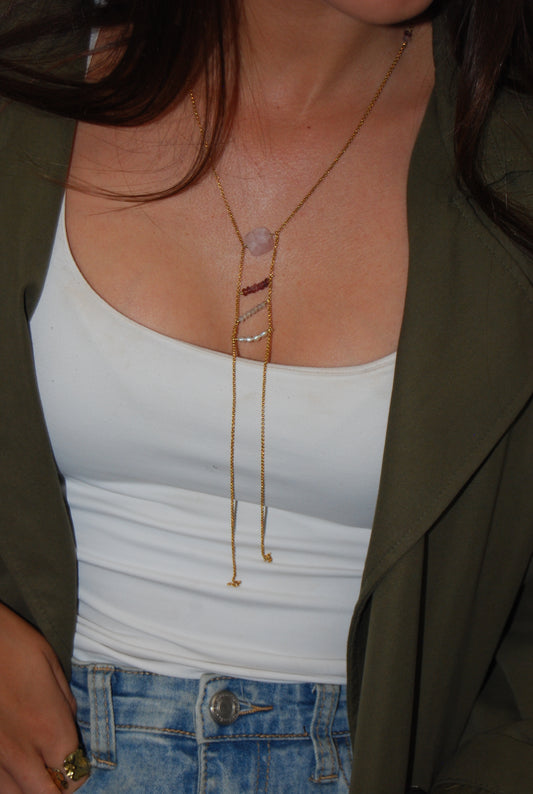 Collar Largo II Sea Drops