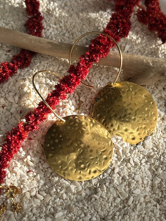 Pendientes Moneda Oro