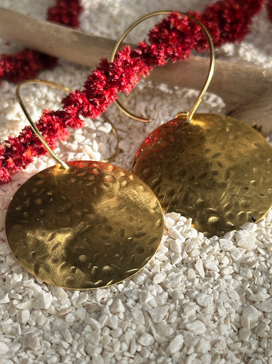 Pendientes Moneda Oro